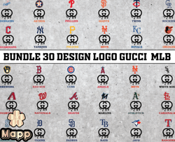 bundle 30 design logo gucci mlb, mlb logo, mlb logo team, mlb png, mlb tumbler, mlb design 07