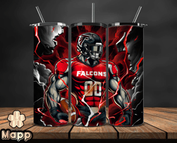 atlanta falcons tumbler wraps, logo nfl football teams png,  nfl sports logos, nfl tumbler png design by yummi store 2