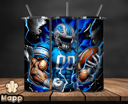 detroit lions tumbler wraps, logo nfl football teams png,  nfl sports logos, nfl tumbler png design by yummi store 11