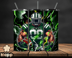 new york jets tumbler wraps, logo nfl football teams png,  nfl sports logos, nfl tumbler png design by yummi store 25