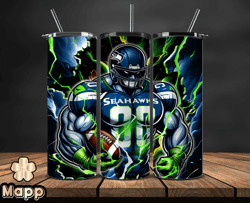 seattle seahawks tumbler wraps, logo nfl football teams png,  nfl sports logos, nfl tumbler png design by yummi store 29