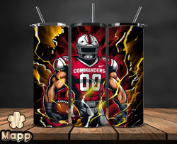 washington commanders tumbler wraps, logo nfl football teams png,  nfl sports logos, nfl tumbler png design by yummi sto