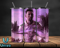 lionel  messi tumbler wrap ,messi skinny tumbler wrap png, design by umee store 03