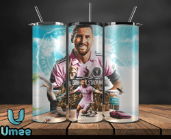 lionel  messi tumbler wrap ,messi skinny tumbler wrap png, design by umee store 02