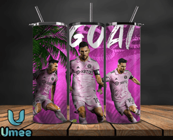 lionel  messi tumbler wrap ,messi skinny tumbler wrap png, design by umee store 14