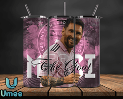 lionel  messi tumbler wrap ,messi skinny tumbler wrap png, design by umee store 17