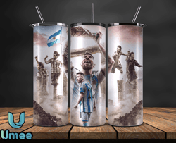lionel  messi tumbler wrap ,messi skinny tumbler wrap png, design by umee store 31