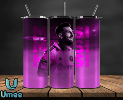 lionel  messi tumbler wrap ,messi skinny tumbler wrap png, design by umee store 33