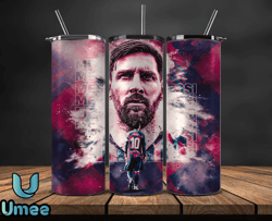 lionel  messi tumbler wrap ,messi skinny tumbler wrap png, design by umee store 41
