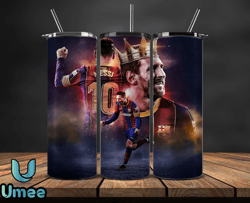 lionel  messi tumbler wrap ,messi skinny tumbler wrap png, design by umee store 43