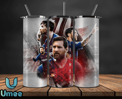 lionel  messi tumbler wrap ,messi skinny tumbler wrap png, design by umee store 47