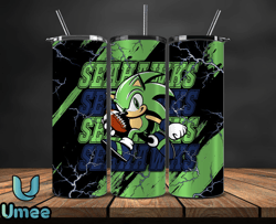 seattle seahawks tumbler wrap, sonic tumbler wraps,  nfl logo tumbler,nfl teams, nfl sports design by umee store 28