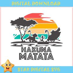 vintage disney hakuna matata lion king ,trending, mothers day svg, fathers day svg, bluey svg, mom svg, dady svg.jpg