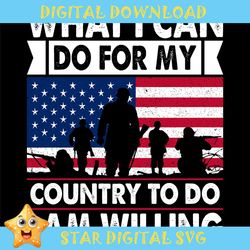 what i can do for my country to do i am willing svg