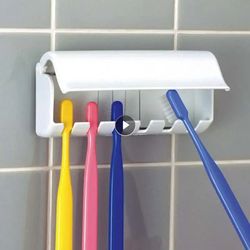 toothbrush holder punch-free wall-mounted