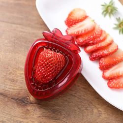 strawberry slicer cutter strawberry corer