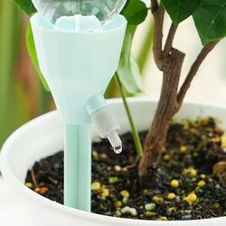 6pcs self watering spikes household timed automatic watering device drip