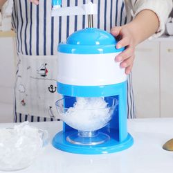 manual shaved ice crushing machine mini ice breaker portable ice crusher