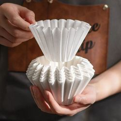 1-4 servings of coffee filter paper disposable