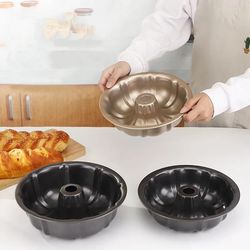 non-stick metal bake mould round cake pan bakeware