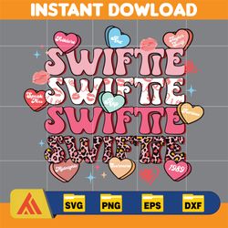 swiftie valentine svg, cute romantic valentine's day svg, heart love retro svg, swiftie lover valentine svg, happy valen