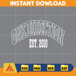 one direction svg, aesthetic svg, music svg, gifts for friends, trendy y2k svg, gift for fans