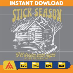 stick season svg, concert svg, country music svg, music festival, pop music svg, season of the sticks, vintage svg