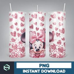 valentine tumbler wrap png, valentine 20oz skinny tumbler designs, valentine sublimation designs, valentines day tumbler