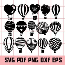 air balloon valentine svg, air balloon clipart, air balloon vector, air balloon png, air balloon eps, air balloon dxf,