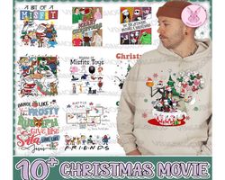 10 christmas movie toys friends png bundle, winter christmas png, 90's christmas png, snow holiday png, cute cartoon