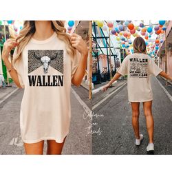 wallen, country music, country concert t-shirt, unisex garment-dyed t-shirt