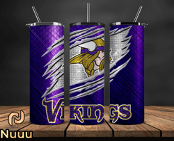 minnesota vikings tumbler wraps ,vikings logo, nfl tumbler png 85