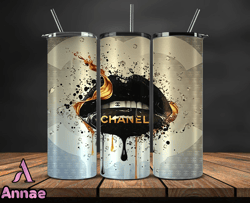 chanell  tumbler wrap, chanel tumbler png, chanel logo, luxury tumbler wraps, logo fashion design 29