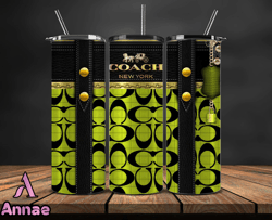 coach  tumbler wrap, coach tumbler png, coach logo, luxury tumbler wraps, logo fashion design 98