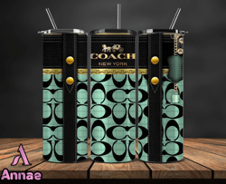 coach  tumbler wrap, coach tumbler png, coach logo, luxury tumbler wraps, logo fashion design 97