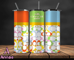 coach  tumbler wrap, coach tumbler png, coach logo, luxury tumbler wraps, logo fashion design 102