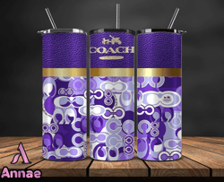 coach  tumbler wrap, coach tumbler png, coach logo, luxury tumbler wraps, logo fashion design 106