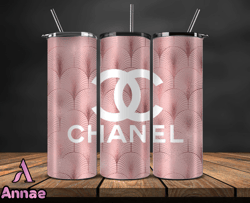 chanell  tumbler wrap, chanel tumbler png, chanel logo, luxury tumbler wraps, logo fashion design 128