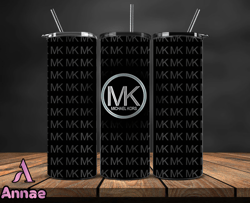 mk tumbler wrap, mk tumbler png, mk logo , luxury tumbler wraps, logo fashion  design 05