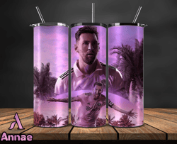 lionel  messi tumbler wrap ,messi skinny tumbler wrap png, design by annae store  03