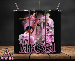 lionel  messi tumbler wrap ,messi skinny tumbler wrap png, design by annae store  05