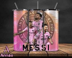 lionel  messi tumbler wrap ,messi skinny tumbler wrap png, design by annae store  08