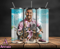 lionel  messi tumbler wrap ,messi skinny tumbler wrap png, design by annae store  02