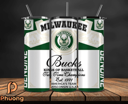 milwaukee bucks tumbler wrap, basketball design,nba teams,nba sports,nba tumbler wrap,nba ds-39