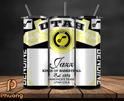 utah jazz tumbler wrap, basketball design,nba teams,nba sports,nba tumbler wrap,nba ds-33