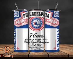 philadelphia 76ers tumbler wrap, basketball design,nba teams,nba sports,nba tumbler wrap,nba ds-40