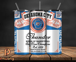 oklahoma city thunder tumbler wrap, basketball design,nba teams,nba sports,nba tumbler wrap,nba ds-42