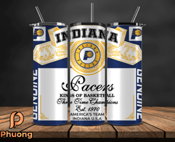 indiana pacers tumbler wrap, basketball design,nba teams,nba sports,nba tumbler wrap,nba ds-43