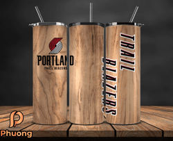 portland trail blazers tumbler wrap, basketball design,nba teams,nba sports,nba tumbler wrap,nba ds-76