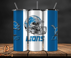 detroit lions tumbler wrap, nfl logo tumbler png, nfl design png-24